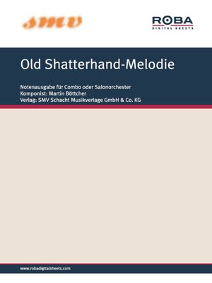 cover image of Old Shatterhand-Melodie